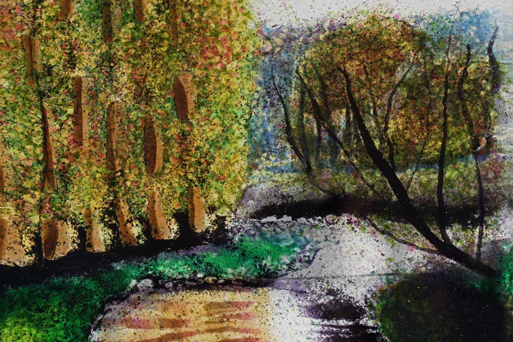 Herbstlandschaft in Italien